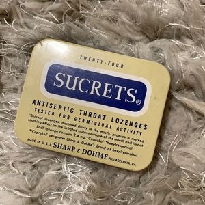Antique sucrets case